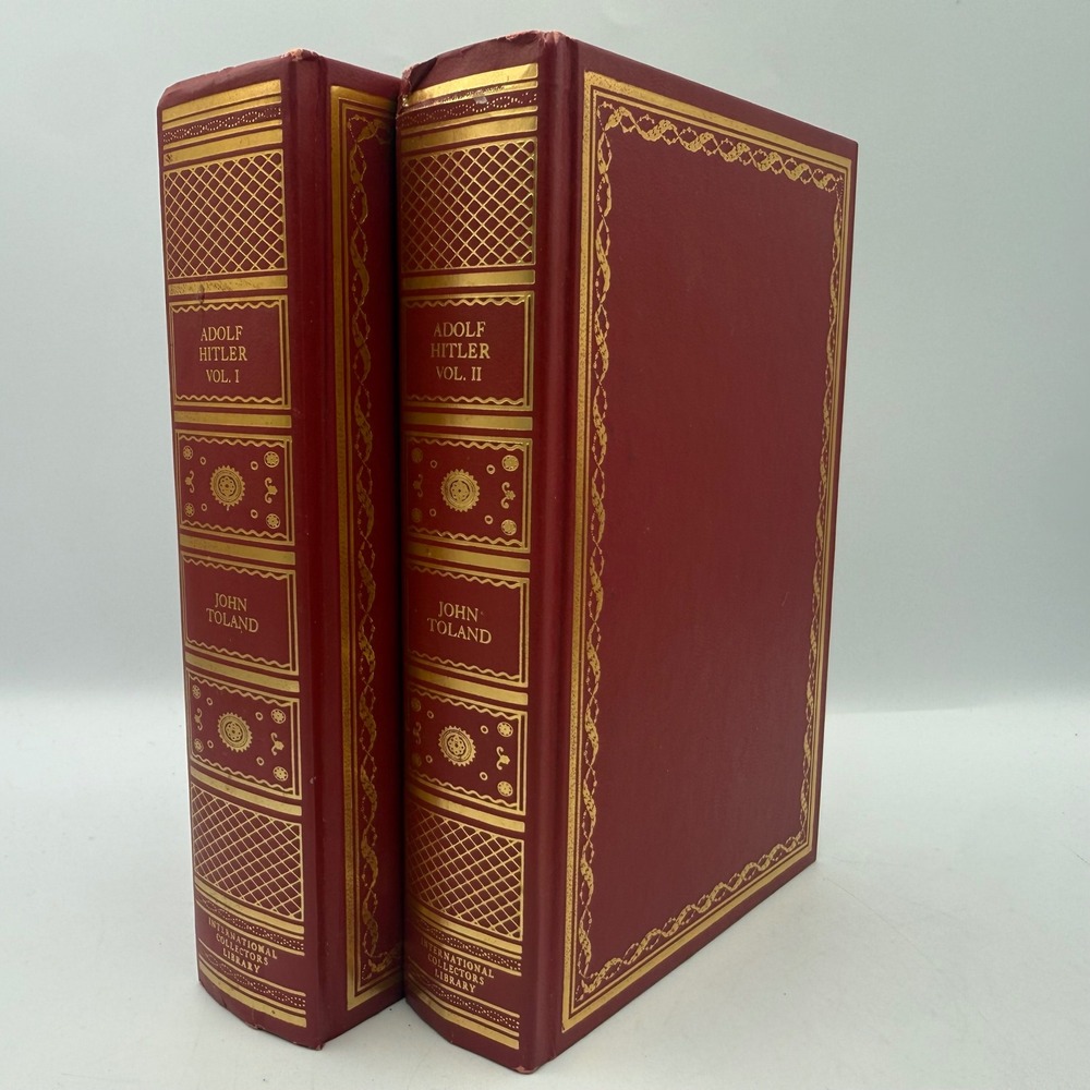 John Toland Adolf Hitler Vol I & II International Collectors Library Hardcover